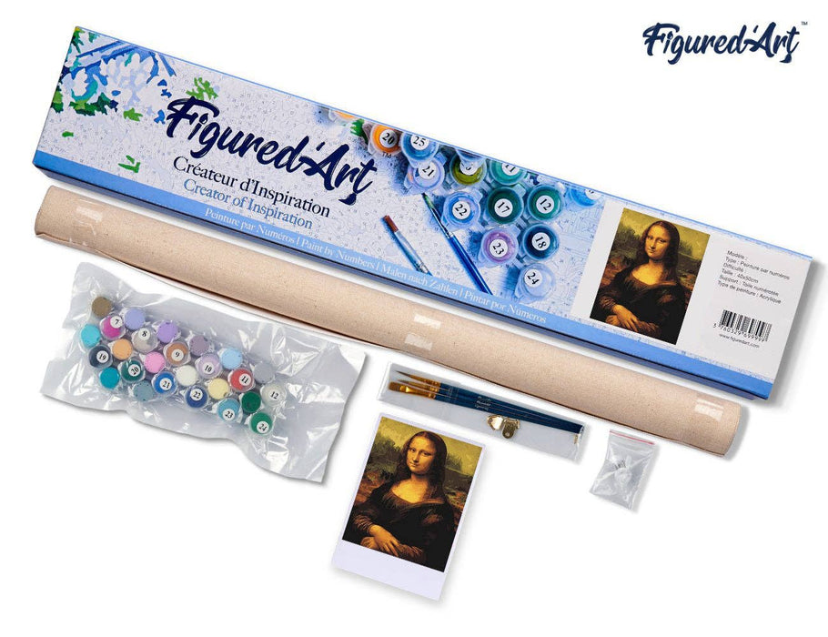 Paint by numbers - Da Vinci Mona Lisa La Joconde - Art Department LLC