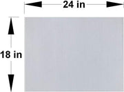 Corrugated Plastic Blank Sign 18x12" - Art Department LLC
