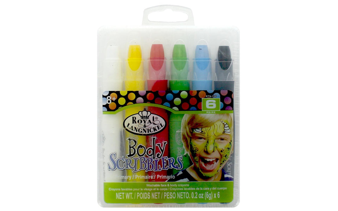 Body Scribblers, Primary 6pc Set