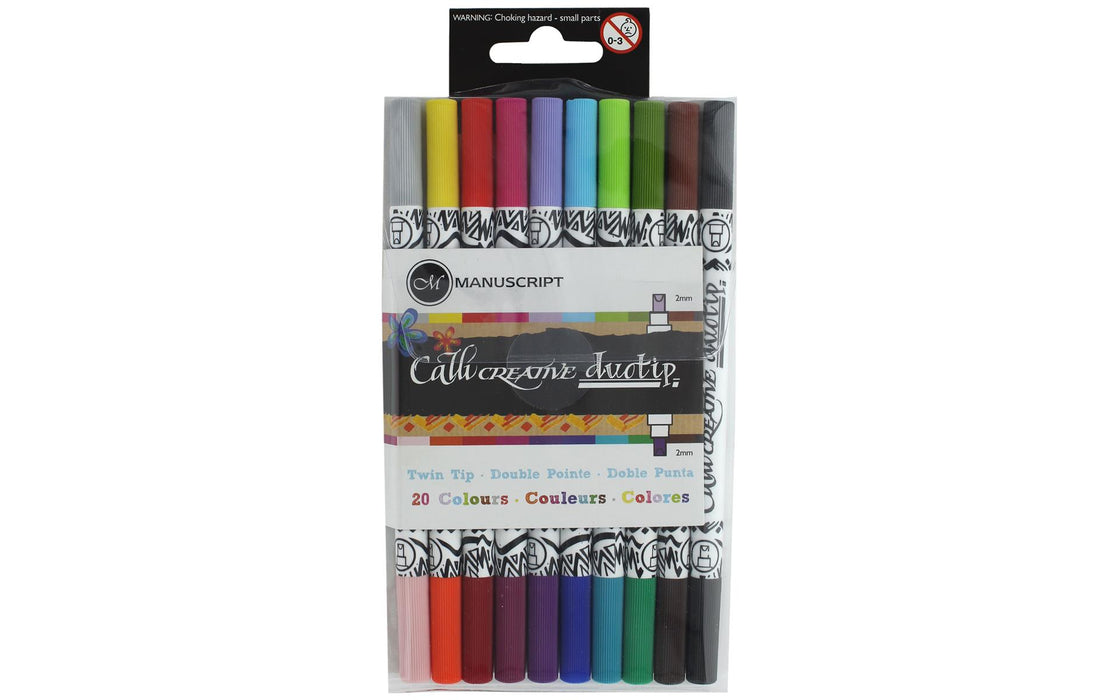 Manuscript Callicreative Marker Double Tip Chisel 10pc
