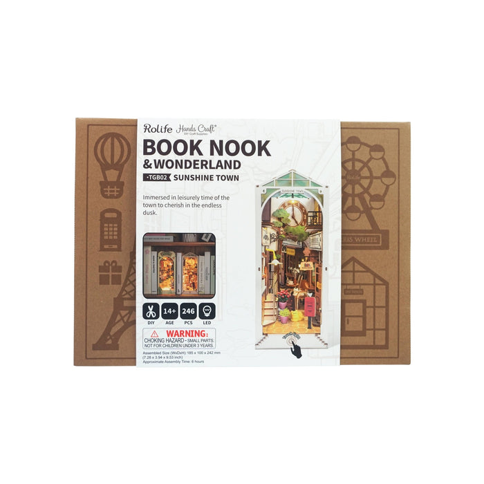 DIY Book Nook Kit: Sunshine Town - Art Department LLC