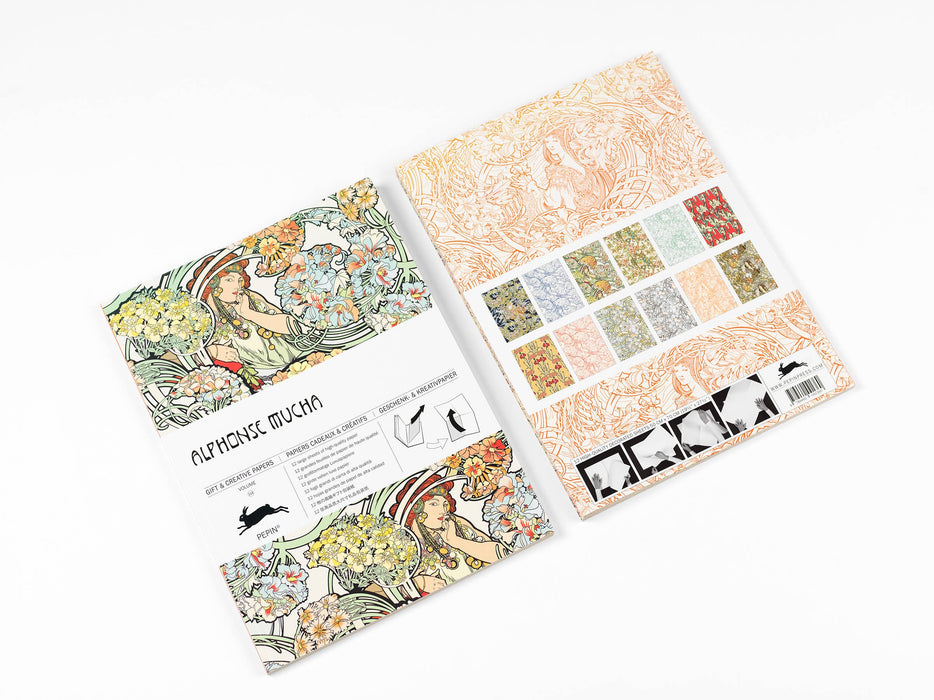 Alphonse Mucha Gift & Creative Paper Book Vol. 114