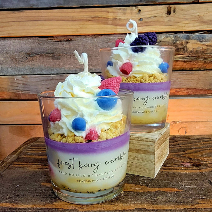 Dessert Soy Candle Forest Fruit Crumble