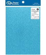 Paper Accents Card & Envelope Glitter Sets - Art Department LLC