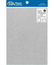 Paper Accents Card & Envelope Glitter Sets - Art Department LLC