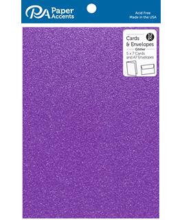 Paper Accents Card & Envelope Glitter Sets - Art Department LLC