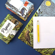 Wonderfully Wild Pigeon, Nature-inspired Folding Letters, Set of 6 - Art Department LLC