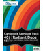 5"x 7" Rainbow Cardstock 65lb Radiant Duos