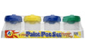 Art Advantage Paint Pot Set With Tray 4pc - Art Department LLC
