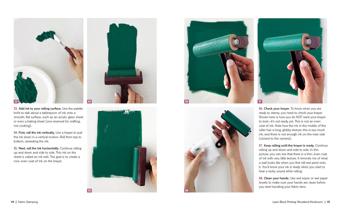 Fabric Stamping - Art Department LLC