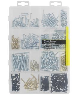 Hillman Wood Screw Assortment 1.87lb Large - Art Department LLC