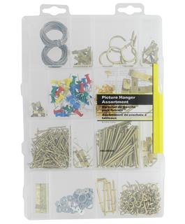 Hillman Picture Hanger Assortment 0.95lb Large - Art Department LLC