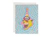 Party Hat Cat Card - Art Department LLC