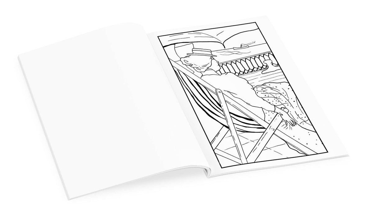 Impressionists on the Water Coloring Book - Art Department LLC