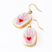 Ceramic Hand & Heart Drop Earrings - Art Department LLC