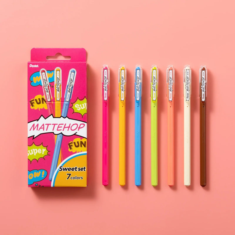 MATTEHOP Gel Roller Pen Sets - Art Department LLC