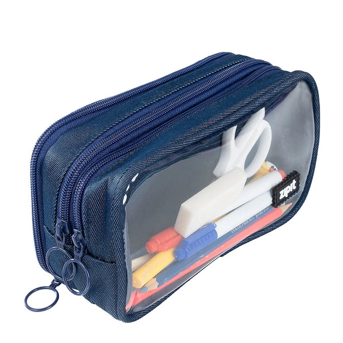 ZIPIT Half & Half Pencil Case