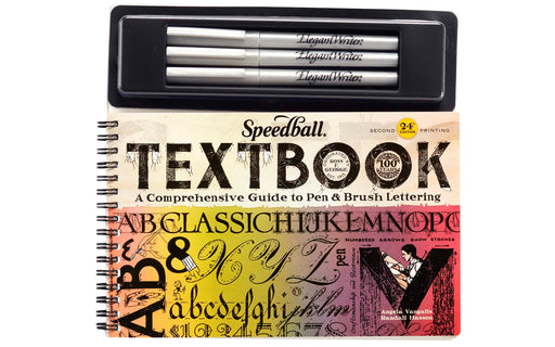 Speedball Lettering Kit With Elegant Writer Pens and Book - Art Department LLC