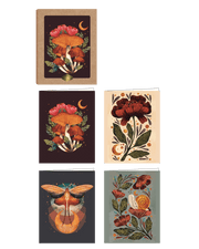 Kristin Heldt Mushroom Notecards - Art Department LLC
