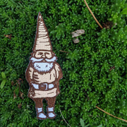 Iron-on patch | gnome - 4.5" x 1.6" - Art Department LLC