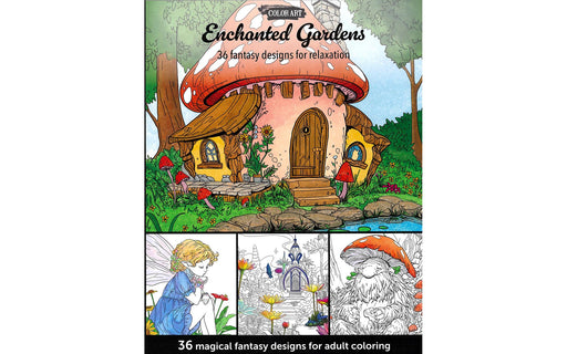 Enchanted Gardens Coloring Book - Art Department LLC
