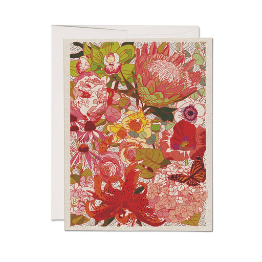 Wild Florals Greeting Card - Art Department LLC
