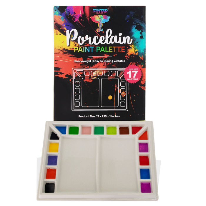 Pintar 17 - Well Ceramic Paint Palette - Art Department LLC