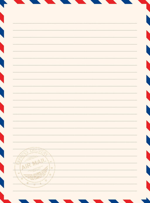 Airmail Stationery Set - Art Department LLC