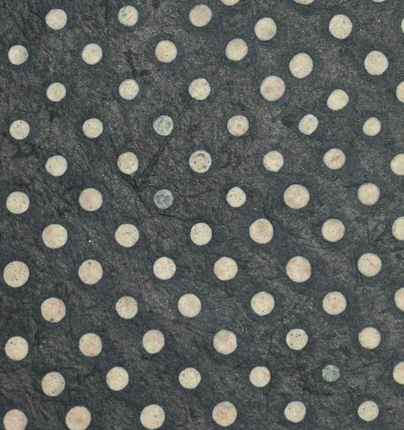 20x30 Polka Dot, gold on black paper - Art Department LLC