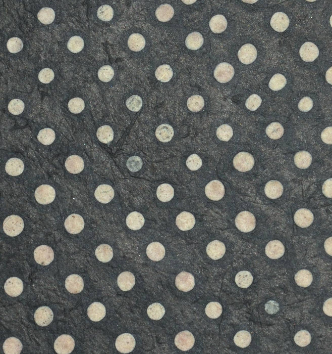 20x30 Polka Dot, gold on black paper - Art Department LLC