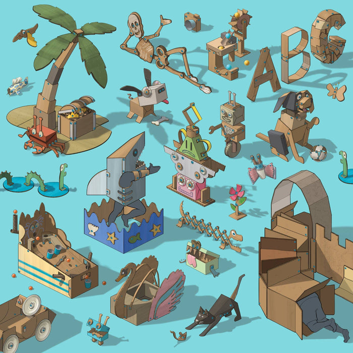 EXPLORE | Makedo Cardboard Construction Kit - Art Department LLC