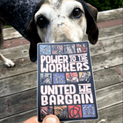 Power to the Workers Sticker | labor rights matte vinyl - Art Department LLC
