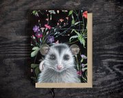 Opossum - Note Card - Art Department LLC