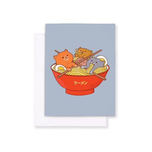 Ramen & Cats Notecards - Art Department LLC