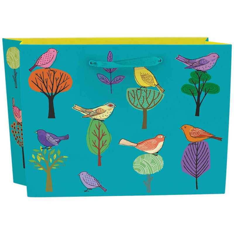 Modern Birds Large Gift Bag - Art Department LLC