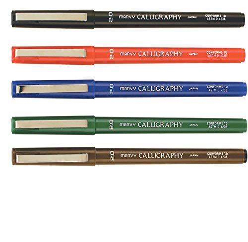 Marvy Calligraphy Pens - Art Department LLC