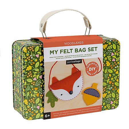 My Felt Bag Woodland Fox Tin Set