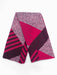 Jodi Lightweight Scarf - Fuchsia, Animal Stripe - Art Department LLC