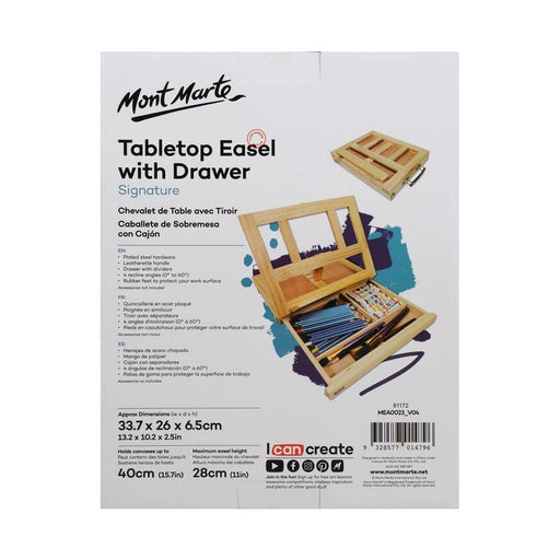 Table Easel with Drawer Signature - Art Department LLC