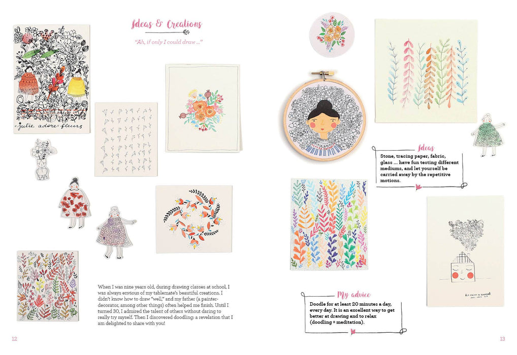 Floral Doodling Handbook - Art Department LLC