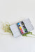 12 Color Mini - Travel Watercolor Paint Palette - Art Department LLC