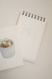 A Little Bit of Spring - Mini Watercoloring Book - Art Department LLC