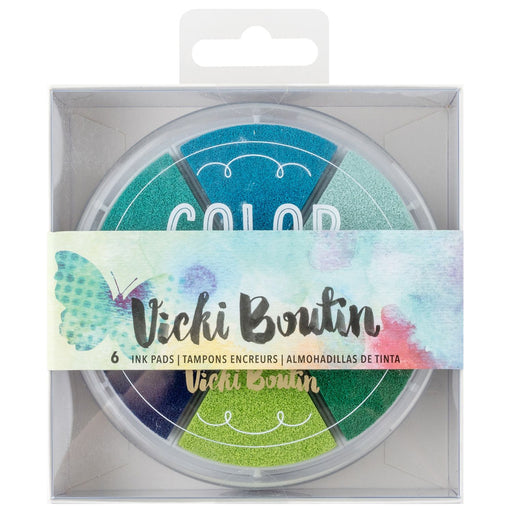 Vicki Boutin Mixed Media Ink Stamp Pads 6 Colors - Art Department LLC