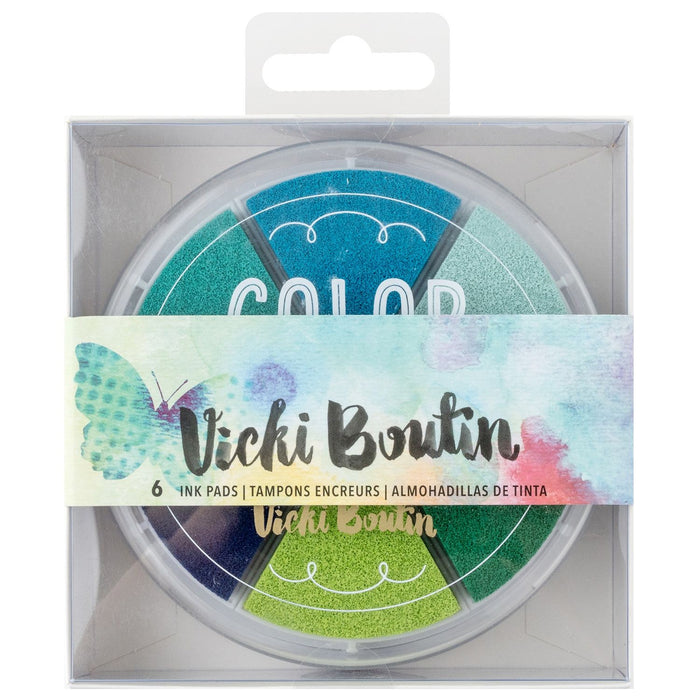 Vicki Boutin Mixed Media Ink Stamp Pads 6 Colors - Art Department LLC