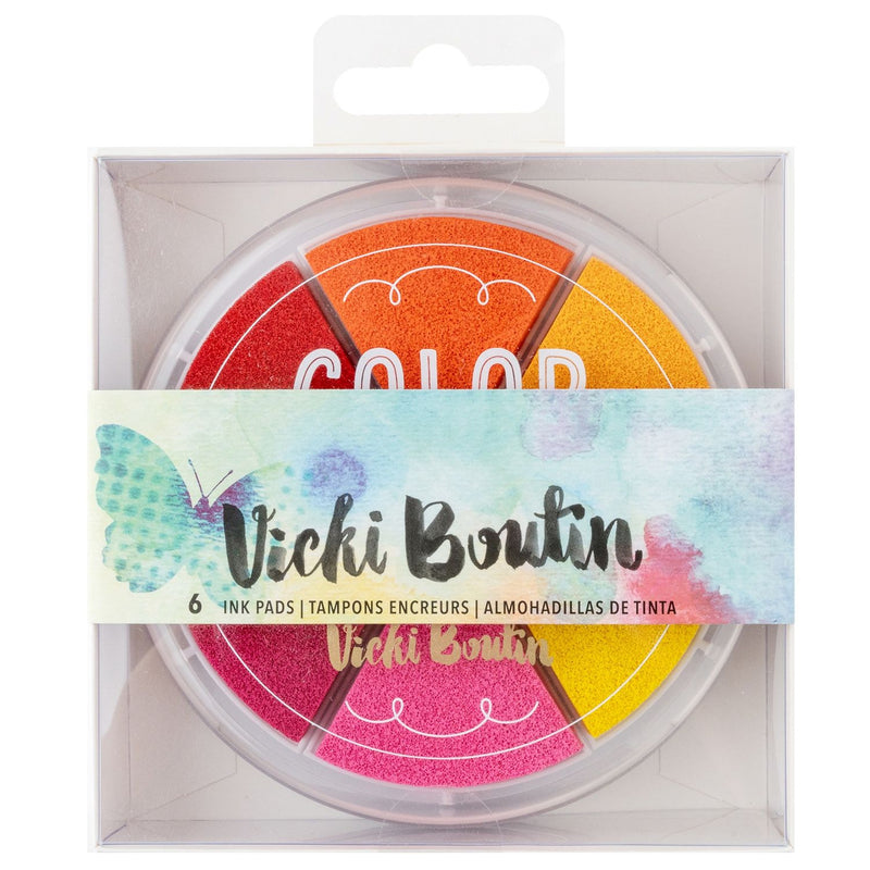 Vicki Boutin Mixed Media Ink Stamp Pads 6 Colors - Art Department LLC