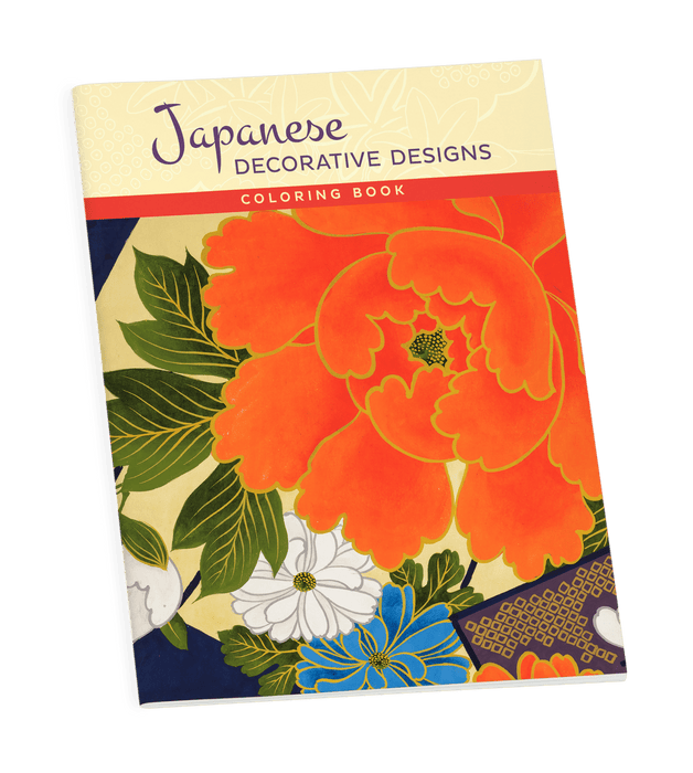 Japanese Decorative Designs Coloring Book - Art Department LLC
