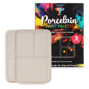 Ceramic Paint Palette - 3 Well - Art Department LLC