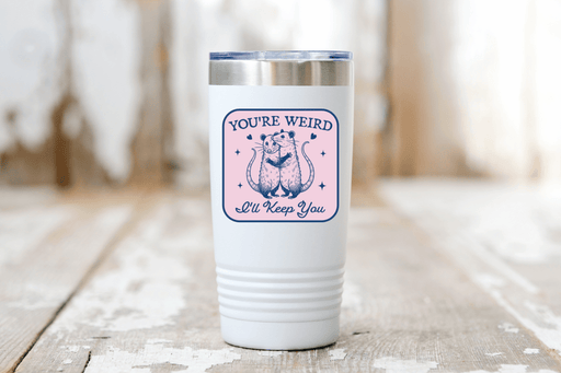 You're Weird I'll Keep You Sticker - Art Department LLC