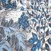 Emery Lightweight Scarf - Blue, Floral Print - Art Department LLC
