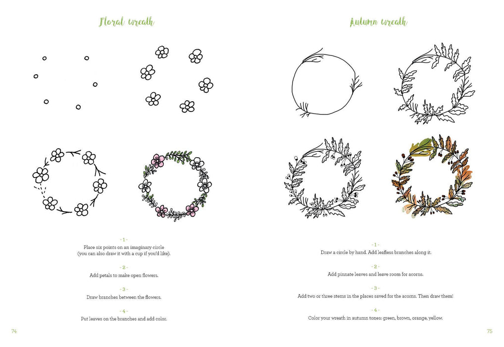 Floral Doodling Handbook - Art Department LLC